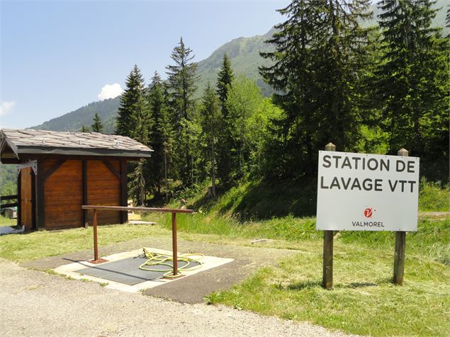 Station de lavage VTT Valmorel - CCVA