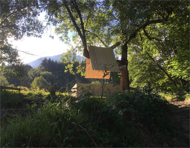 Cabane n°7 : Le toit - Sources du lac d'Annecy