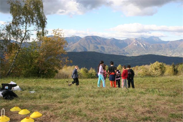 Course d'orientation en Val Gelon